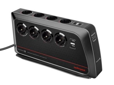 PowerQuest 3 - מפצל חשמל של AudioQuest ב"פיוז סטריאו"