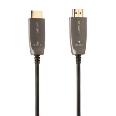 HDMI Active Optical - כבל HDMI אופטי של QED ב"פיוז סטריאו"