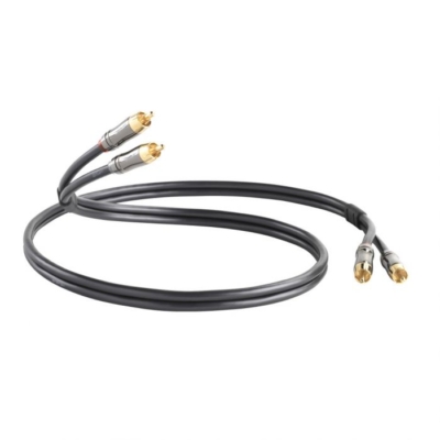 Performance Audio Graphite - כבל אינטרקונקט של QED ב"פיוז סטריאו"