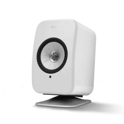 P1 - מעמד שולחני של KEF ב"פיוז סטריאו" - כסוף