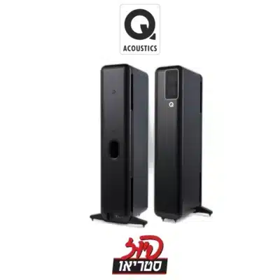 Active 400 - רמקולים רצפתיים מוגברים של Q Acoustics בפיוז סטריאו