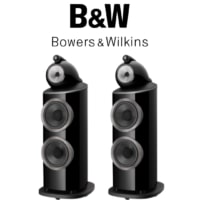 B&W 801 D4 - רמקולים רצפתיים ב"פיוז סטריאו" - שחור