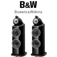 B&W 801 D4 - רמקולים רצפתיים ב"פיוז סטריאו" - שחור