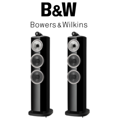 804 D4 - רמקולים רצפתיים של B&W ב"פיוז סטריאו" - שחור
