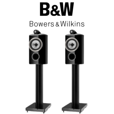 805 D4 - רמקולים מדפיים של B&W ב"פיוז סטריאו" - שחור