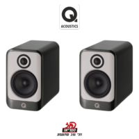 Concept 30 - רמקולים מדפיים של Q Acoustics ב"פיוז סטריאו" - שחור