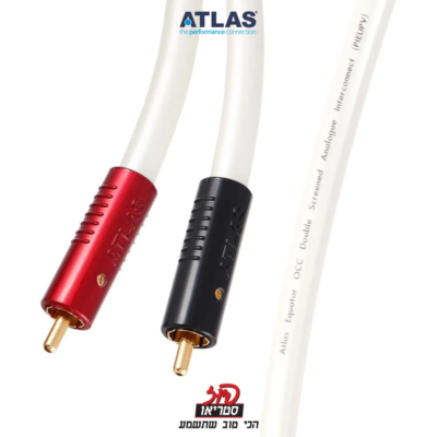 Equator Achromatic RCA - כבל אינטרקונקט של Atlas בפיוז סטריאו