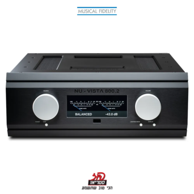 Nu Vista 800.2 - מגבר סטריאו משולב של Musical Fidelity בפיוז סטריאו