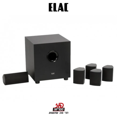 Cinema 5.2 - סט רמקולים 5.1 לקולנוע ביתי של ELAC בפיוז סטריאו