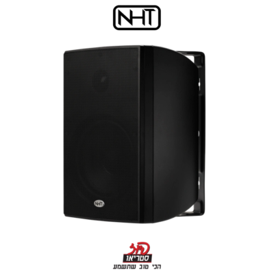 O2-ARC - רמקול חוץ של NHT Audio בפיוז סטריאו - שחור, עם גריל