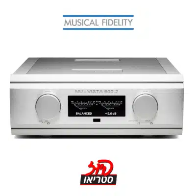 Nu-Vista 600.2 – Musical Fidelity | מגבר סטריאו משולב בפיוז סטריאו