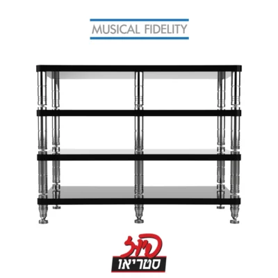 Nu-Vista Ultra Equipment Rack - מעמד לציוד של Musical Fidelity בפיוז סטריאו